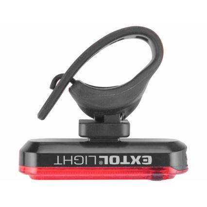 Extol - LED Torcia posteriore ricaricabile per biciclette LED/220 mAh 3,7V IPX4