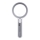 Extol - Lente d'ingrandimento ricaricabile a LED dimmerabile/650 mAh bianca/grigia