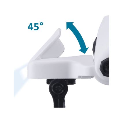 Extol - Occhiali ricaricabili con lente d'ingrandimento e illuminazione LED/300 mAh