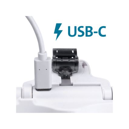 Extol - Occhiali ricaricabili con lente d'ingrandimento e illuminazione LED/300 mAh