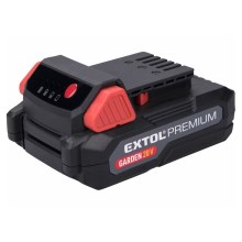 Extol Premium - Batteria ricaricabile 2000 mAh/20V