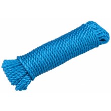 Extol Premium - Cavo a spirale in nylon 6mm x 20m blu