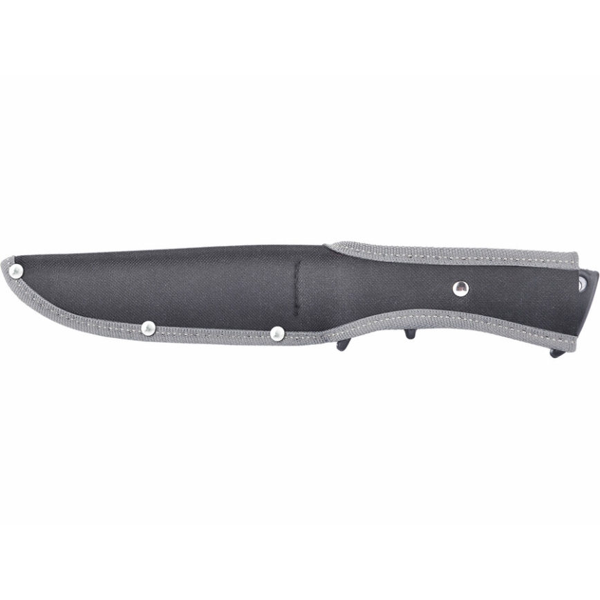 Extol Premium - Coltello da caccia nero/acciaio inossidabile 14,5 cm