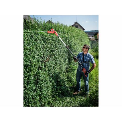 Extol Premium - Forbici telescopiche a batteria per siepi 20V