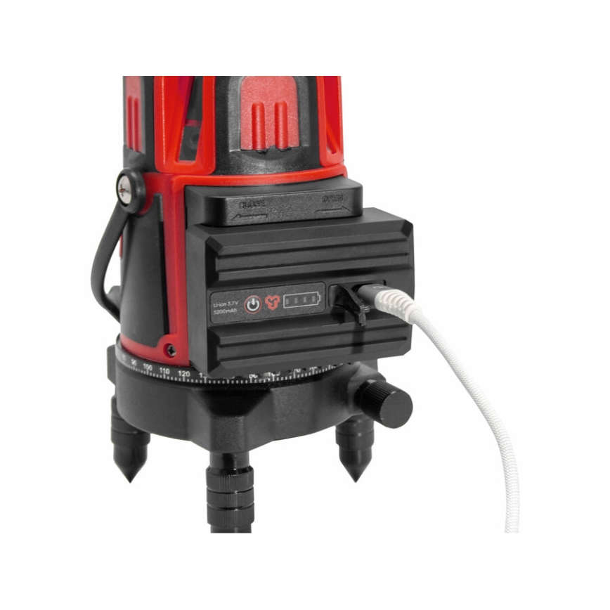 Extol Premium - Laser a linee a croce autolivellante 5V/5200 mAh IP54