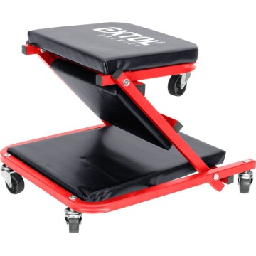 Extol Premium - Lettino/sgabello mobile per montaggio 2 in 1