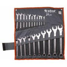 Extol Premium - Set di chiavi a forchetta 6-32mm 21 pz