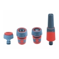 Extol Premium - Set di tubi flessibili 4 pezzi per tubo da 1/2