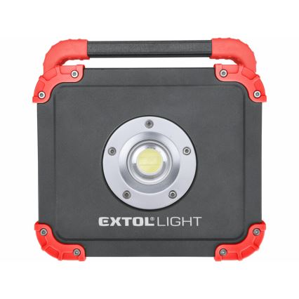 Extol - Proiettore LED ricaricabile LED/20W/6600 mAh/3,7V IP54