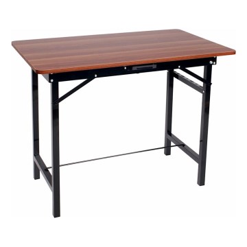 Extol - Tavolo da lavoro pieghevole 100x60 cm marrone/nero