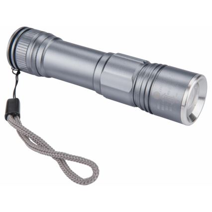 Extol - Torcia LED LED/2000 mAh/3,7V cromo opaco