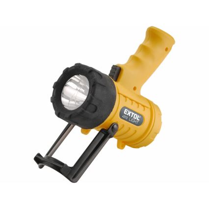 Extol - Torcia LED LED/5W/4xAA IP67 giallo/nero