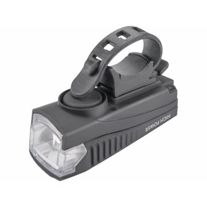 Extol - Torcia LED ricaricabile con clacson da bici LED/5W/1200 mAh/3,7V IPX4