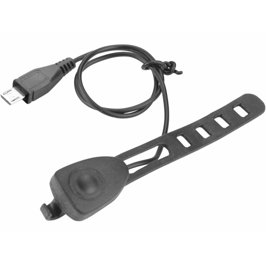 Extol - Torcia LED ricaricabile con clacson da bici LED/5W/1200 mAh/3,7V IPX4