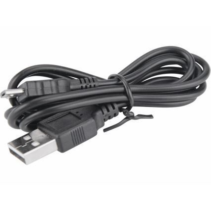 Extol - Torcia LED ricaricabile con clacson da bici LED/5W/1200 mAh/3,7V IPX4