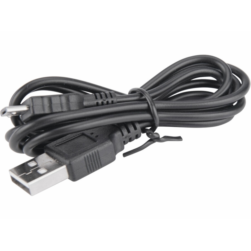 Extol - Torcia LED ricaricabile con clacson da bici LED/5W/1200 mAh/3,7V IPX4