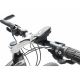 Extol - Torcia per bicicletta ricaricabile a LED con clacson LED/5W/1200mAh/3,7V IPX4