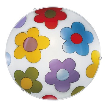 Fabas 2607/61/102 - Plafoniera per bambini FIORI 1xE27/60W/230V Fabas 2607/61/102 - Plafoniera per bambini FIORI 1xE27/60W/230V