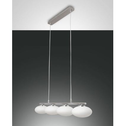 Fabas 3116/49/138 - Lampadario a sospensione con filo Melody 4xG9/40W/230V