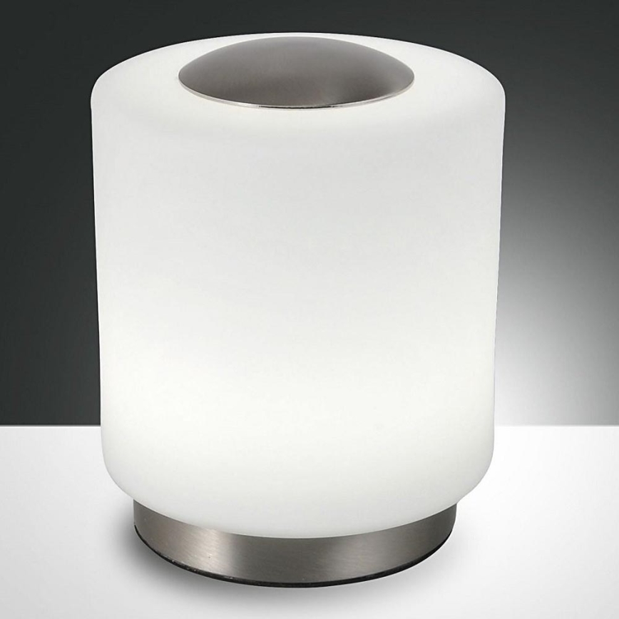 Fabas Luce 3257-30-178 - Lampada da tavolo dimmerabile LED SIMI LED/8W/230V cromo opaco