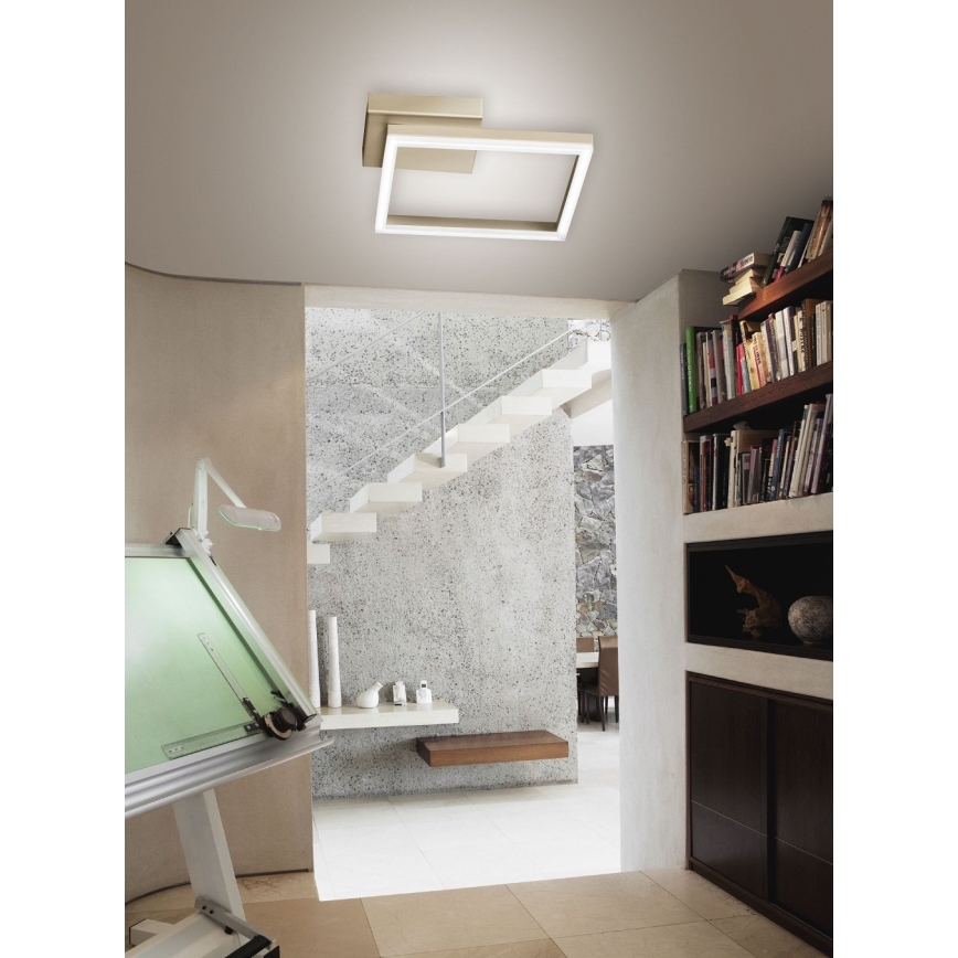 Fabas Luce 3394-21-225 - Plafoniera LED dimmerabile BARD LED/22W/230V 3000K oro