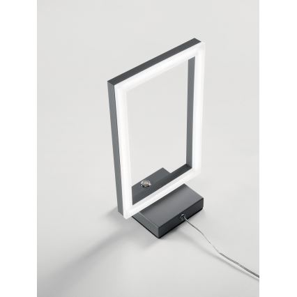 Fabas Luce 3394-30-282 - Lampada da tavolo LED dimmerabile BARD LED/15W/230V antracite