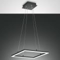 Fabas Luce 3394-40-282 - Lampadario a sospensione con filo LED dimmerabile BARD LED/39W/230V antracite