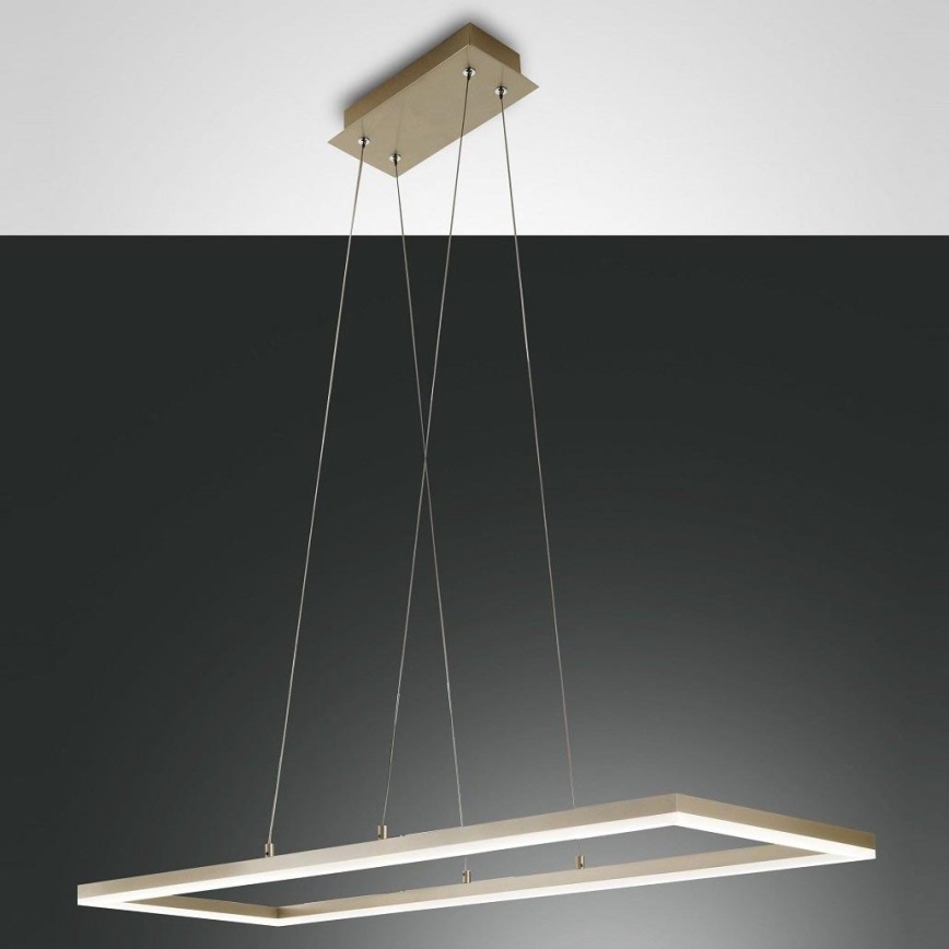 Fabas Luce 3394-45-225 - Lampadario a sospensione con filo LED dimmerabile BARD LED/52W/230V 3000K oro