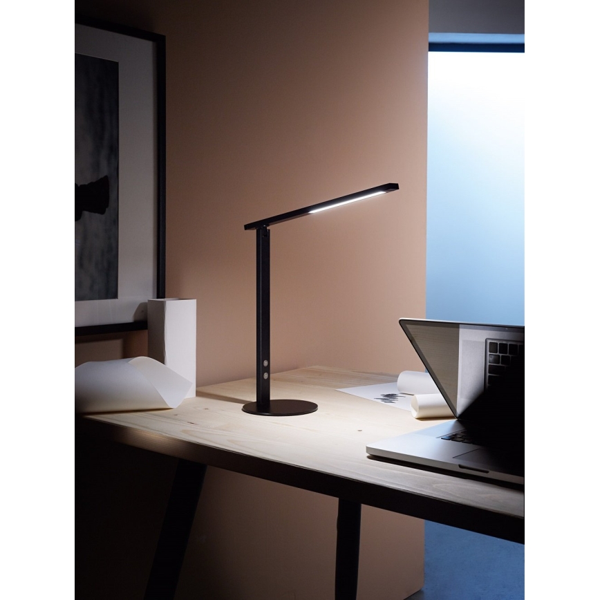 Fabas Luce 3550-30-101 - Lampada da tavolo dimmerabile a LED IDEAL LED/10W/230V 3000-6000K nero