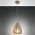 Fabas Luce 3673-40-125 - Lampadario a sospensione con filo BRITTON 1xE27/40W/230V oro