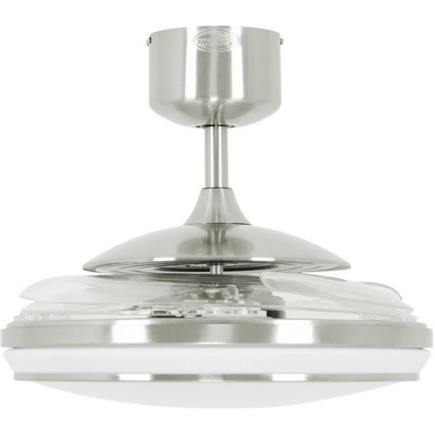 FANAWAY 211036 - Plafoniera LED EVO1 LED/40W/230V cromo opaco + telecomando