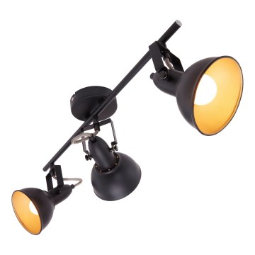 Briloner Lampada Da Parete Retro 2669-015 Con Paralume A Traliccio Regolabile - Faretto Vintage In Acciaio Nero, Attacco E14 Max 25W