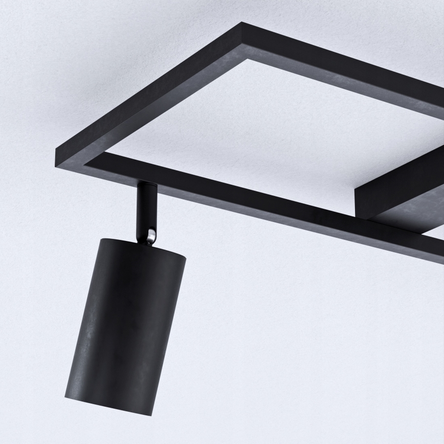 Faretto 3xGU10/30W/230V nero