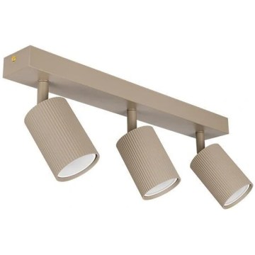 Faretto 3xGU10/35W/230V beige