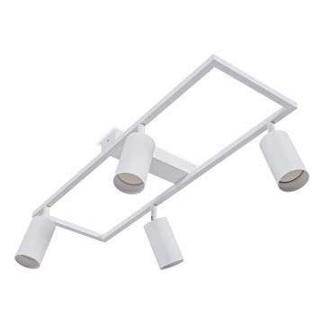 Faretto 4xGU10/30W/230V bianco