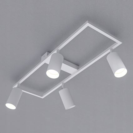 Faretto 4xGU10/30W/230V bianco