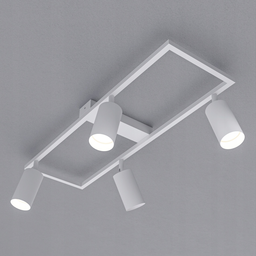 Faretto 4xGU10/30W/230V bianco