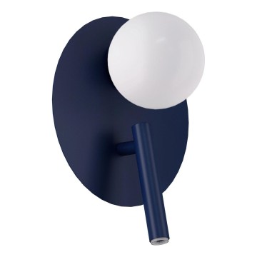 Faretto a parete HOTEL MOOD 1xG9/12W/230V + 1xG9/3W blu