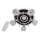 Faretto ARONA 5xE27/15W/230V+LED nero
