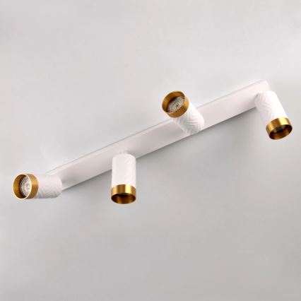 Faretto ARRAS 4xGU10/10W/230V bianco