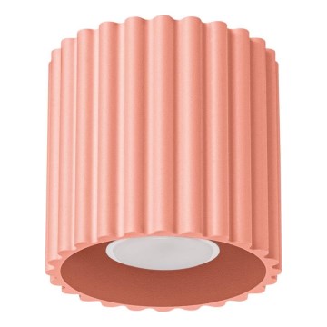 Faretto AURA 1xGU10/10W/230V 10 cm rosa