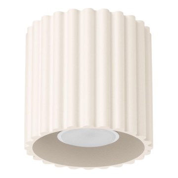Faretto AURA 1xGU10/10W/230V Ø 10 cm crema