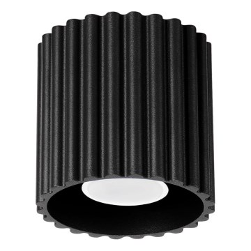 Faretto AURA 1xGU10/10W/230V Ø 10 cm nero