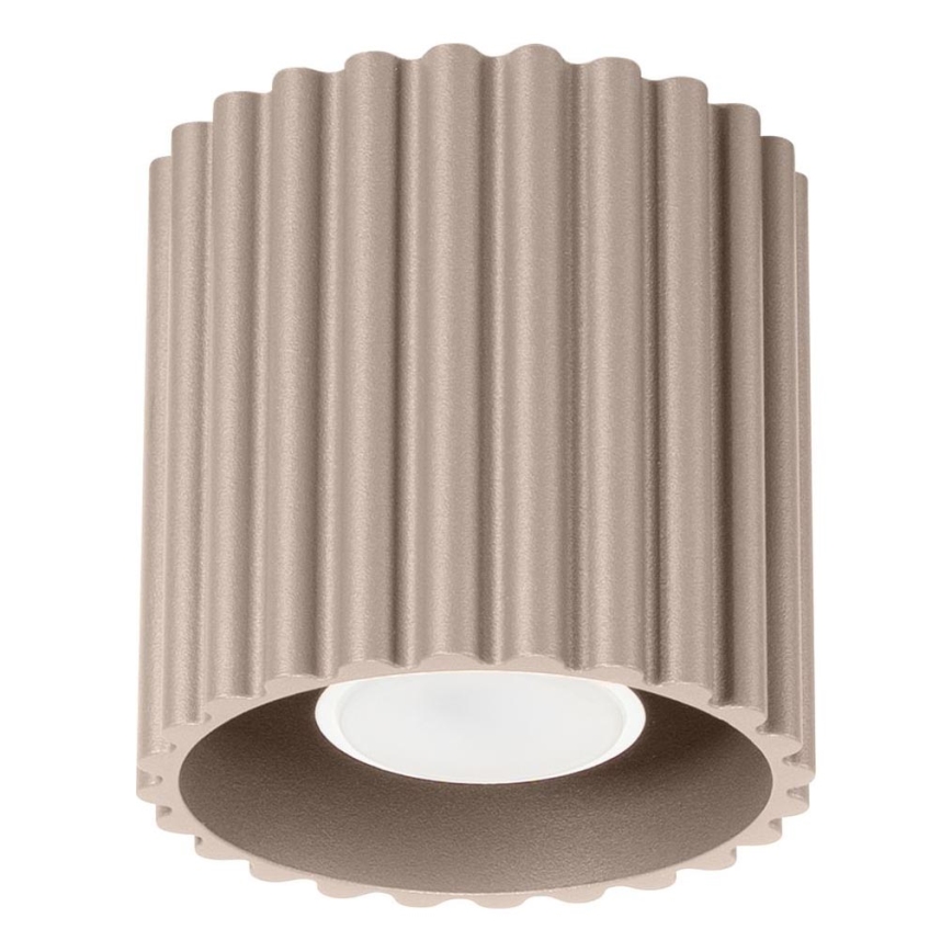 Faretto AURA 1xGU10/10W/230V Ø 10 cm taupe