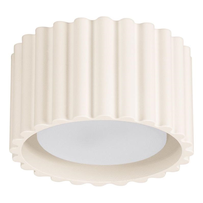 Faretto AURA 1xGX53/10W/230V Ø 10 cm crema