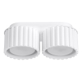 Faretto AURA 2xGX53/10W/230V bianco