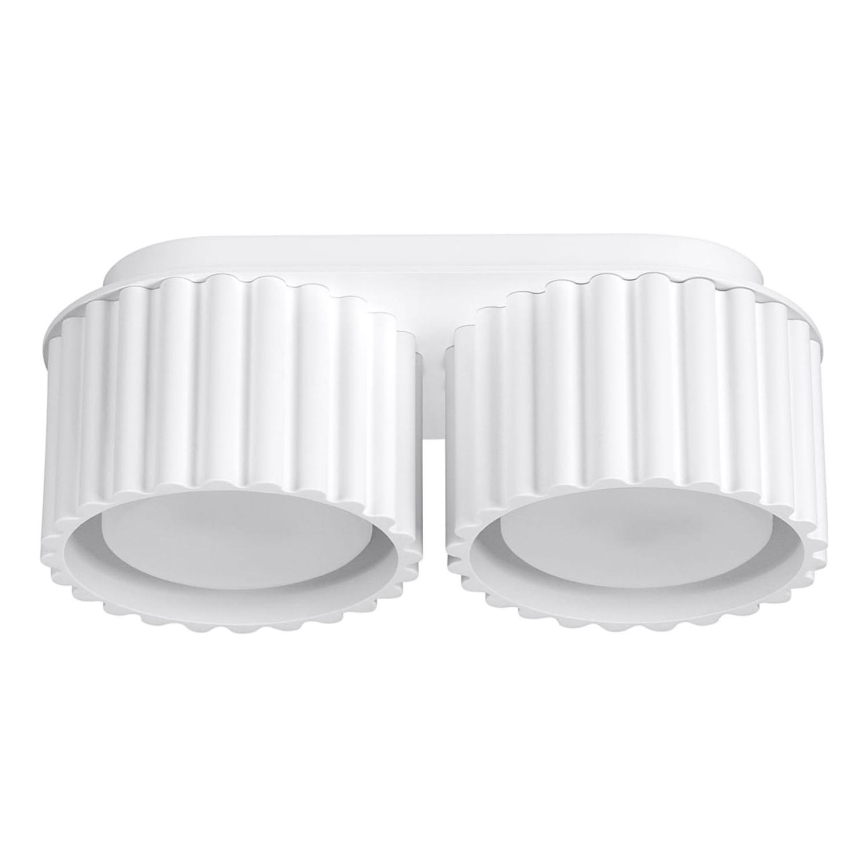 Faretto AURA 2xGX53/10W/230V bianco