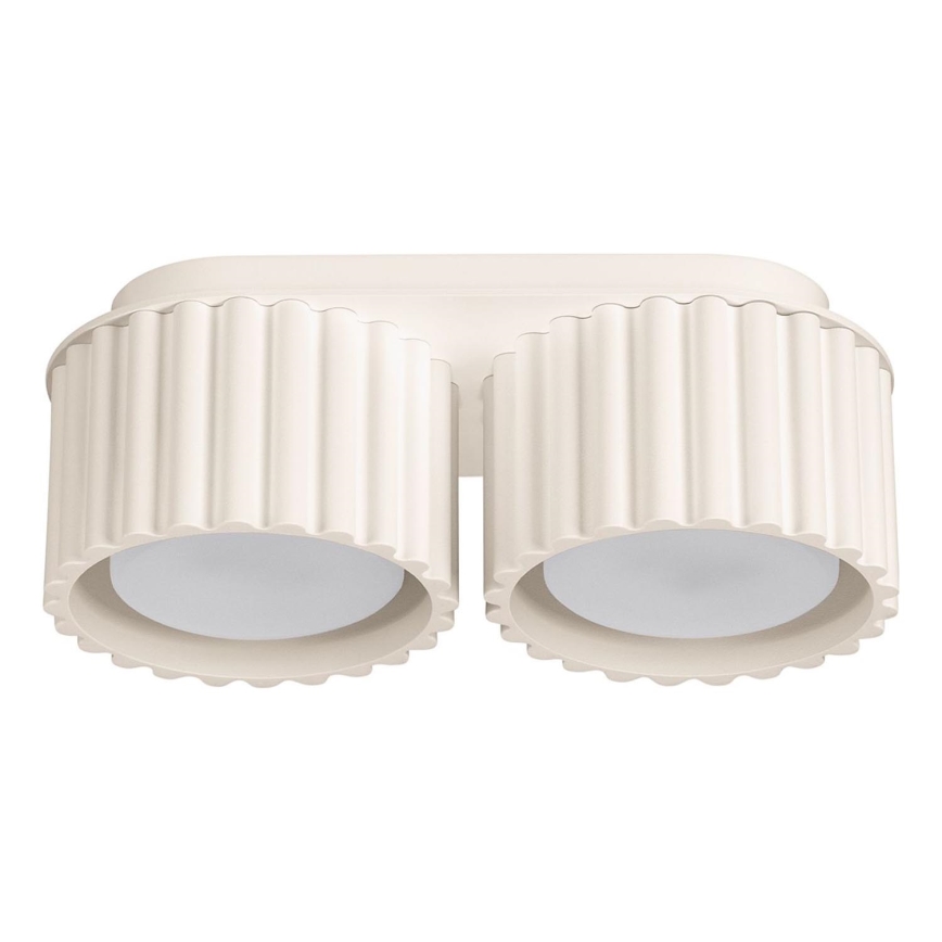 Faretto AURA 2xGX53/10W/230V, colore crema
