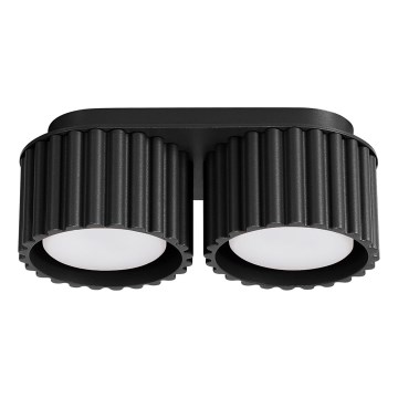 Faretto AURA 2xGX53/10W/230V nero
