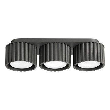 Faretto AURA 3xGX53/10W/230V nero